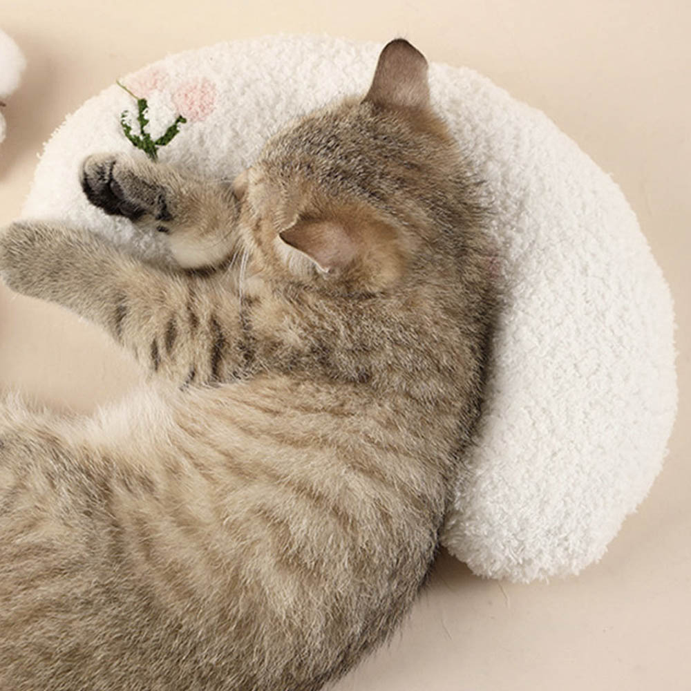 랩캣 고양이 강아지 목베개 쿠션 방석