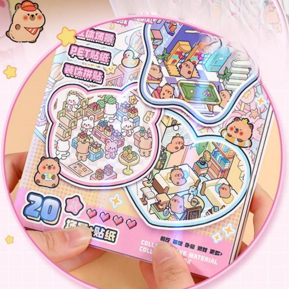 3d 방꾸미기 스티커북 20종 오락실 이미지 4