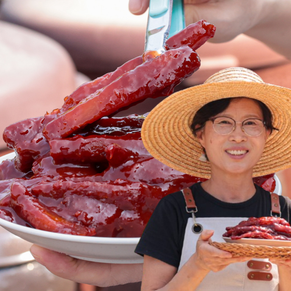 더덕고추장무침 장아찌 국산 더덕 짱아치 순창 허씨전통식품 - 상품 이미지