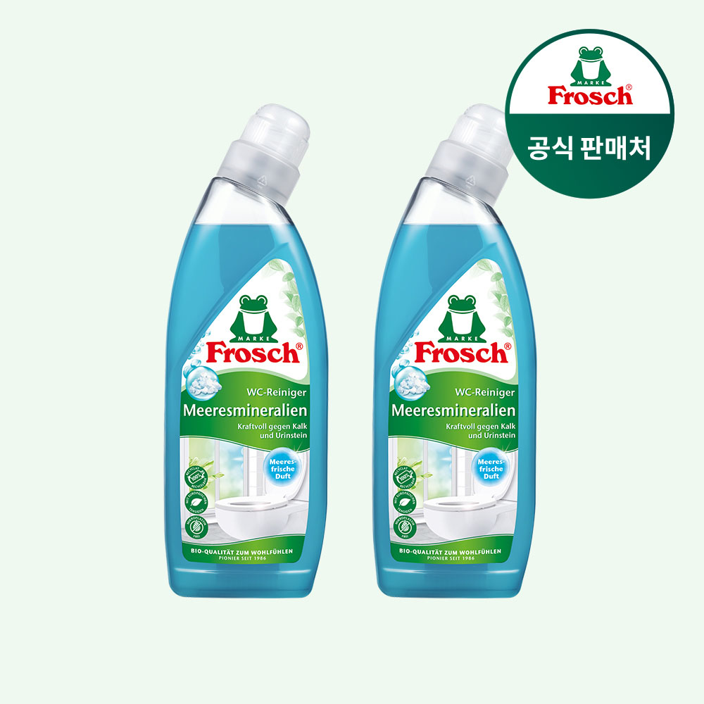 프로쉬 바다미네랄 변기클리너 750ml, 2개 제품 이미지
