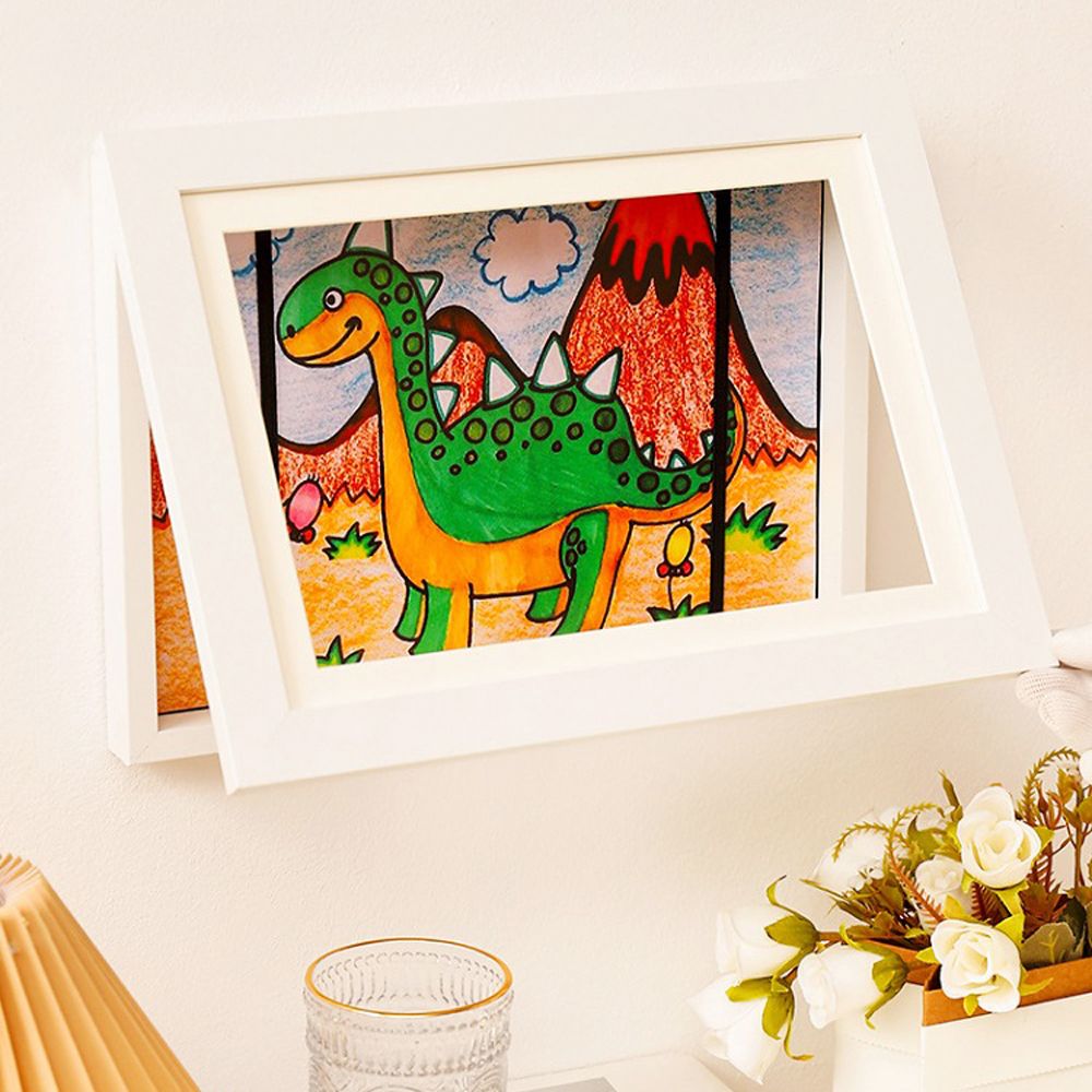 아이그림 보관액자 아이그림액자 상장 보관 스케치북 보관함 굿즈 열리는 - 상세 이미지 3