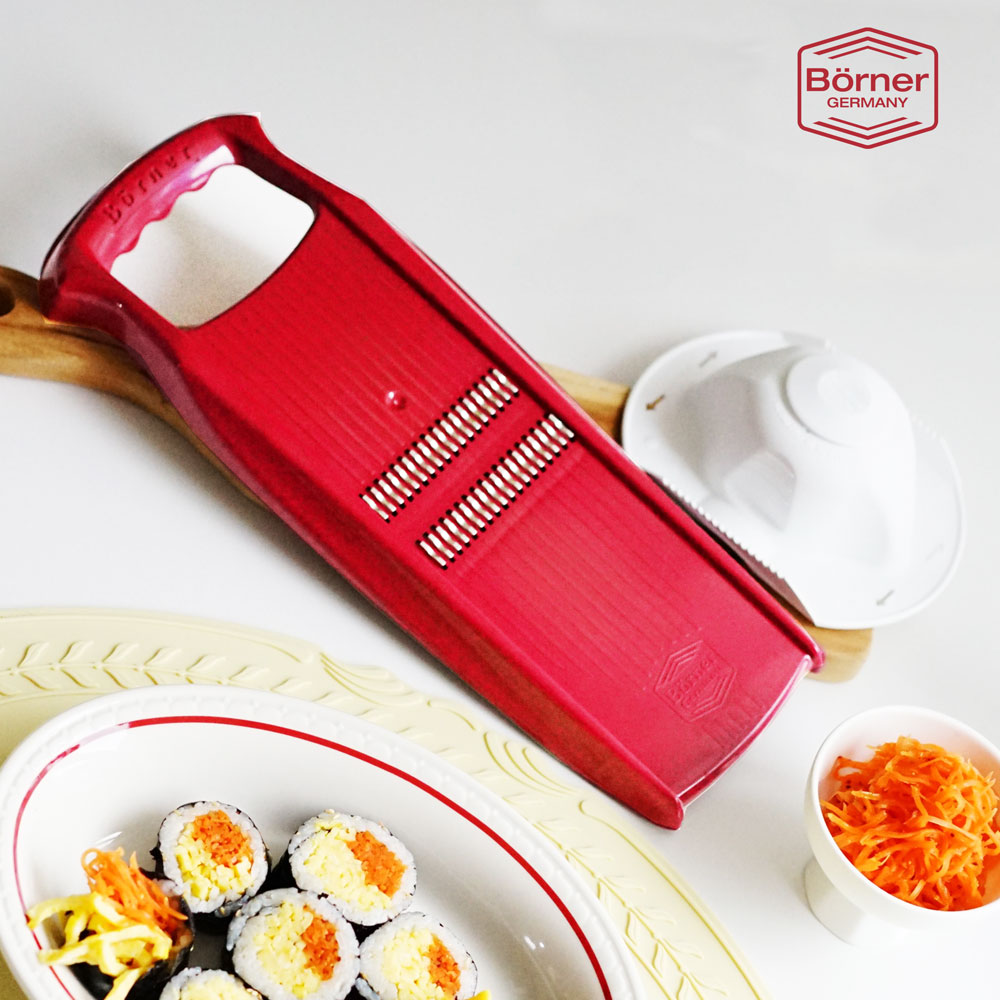 [N단독구성]베르너 로코 그레이터+안전홀더 SET 당근라페 샌드위치 샐러드 키토김밥 채칼 - 상세 이미지 2