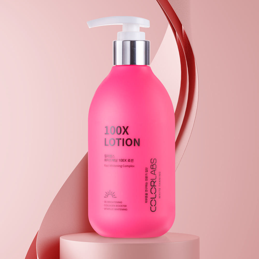 (마스크팩 세트 증.정) 컬러랩스 화이트태닝 100X 로션 300ml - 상세 이미지 3
