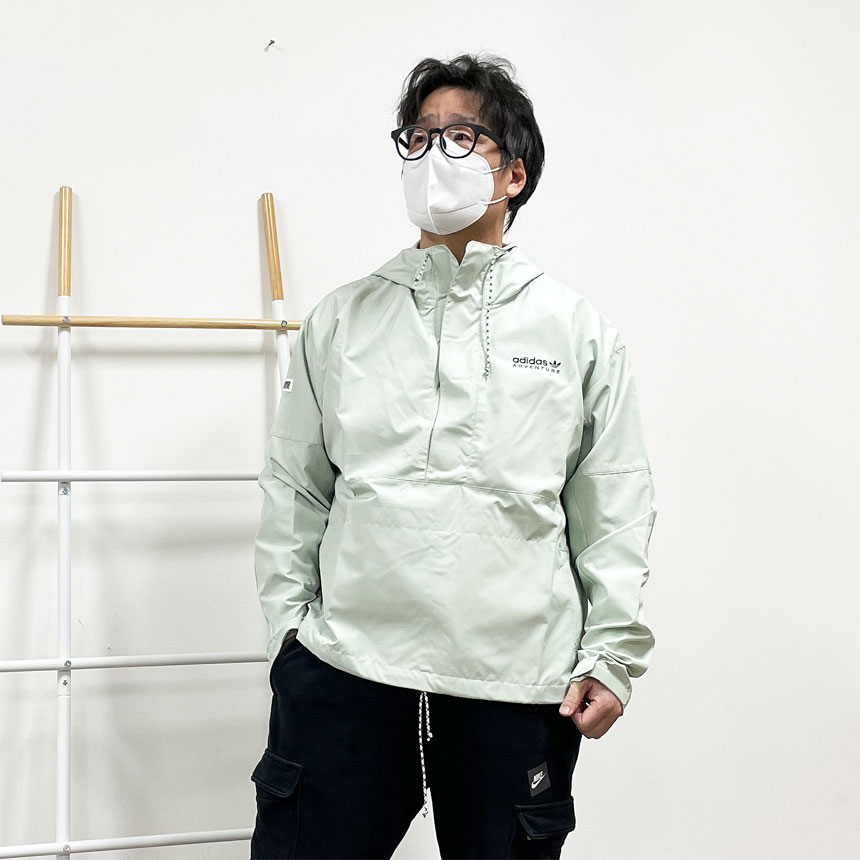 [시즌세일] 아디다스 어드벤처 남자 등산 트래킹 우븐 바람막이 아노락 자켓 HK4991(그린), XL - 상세 이미지 4
