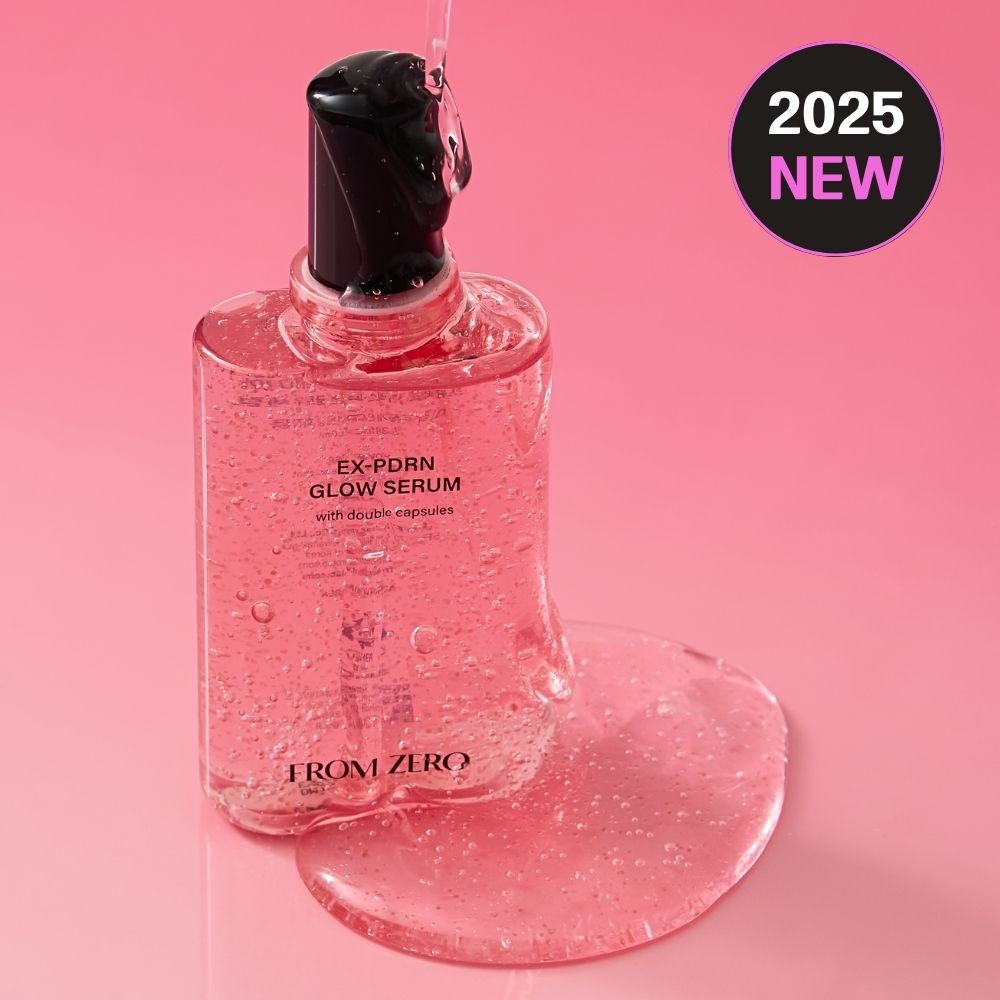 프롬제로 EX-PDRN 글로우 세럼 100ml 식물성 PDRN 엑소좀 콜라겐 대용량 세럼 속보습 - 메인 이미지