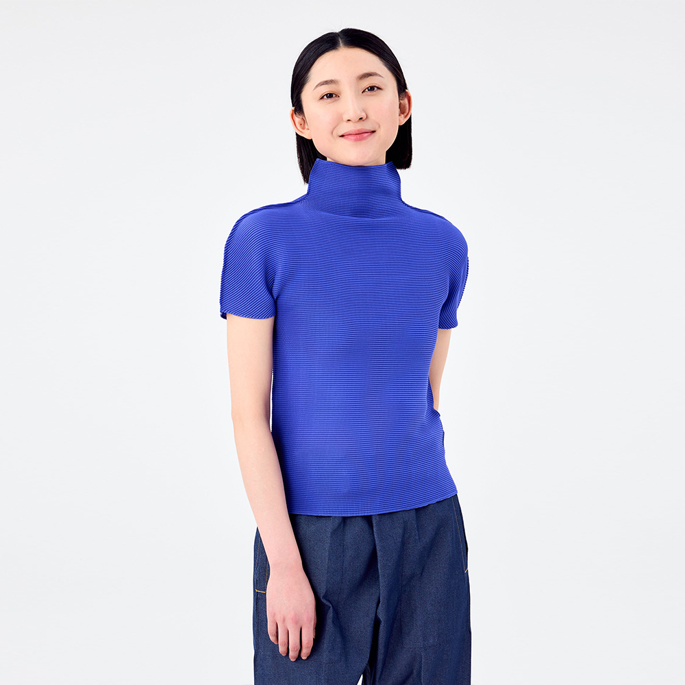 이세이미야케 미 반팔 STRETCH PLEATS 2 MI53FK365 - 상세 이미지 4