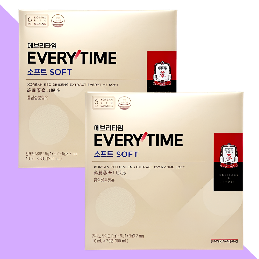 에브리타임 애브리타임 소프트 정관장 홍삼스틱 쇼핑백동봉 30포X2박스