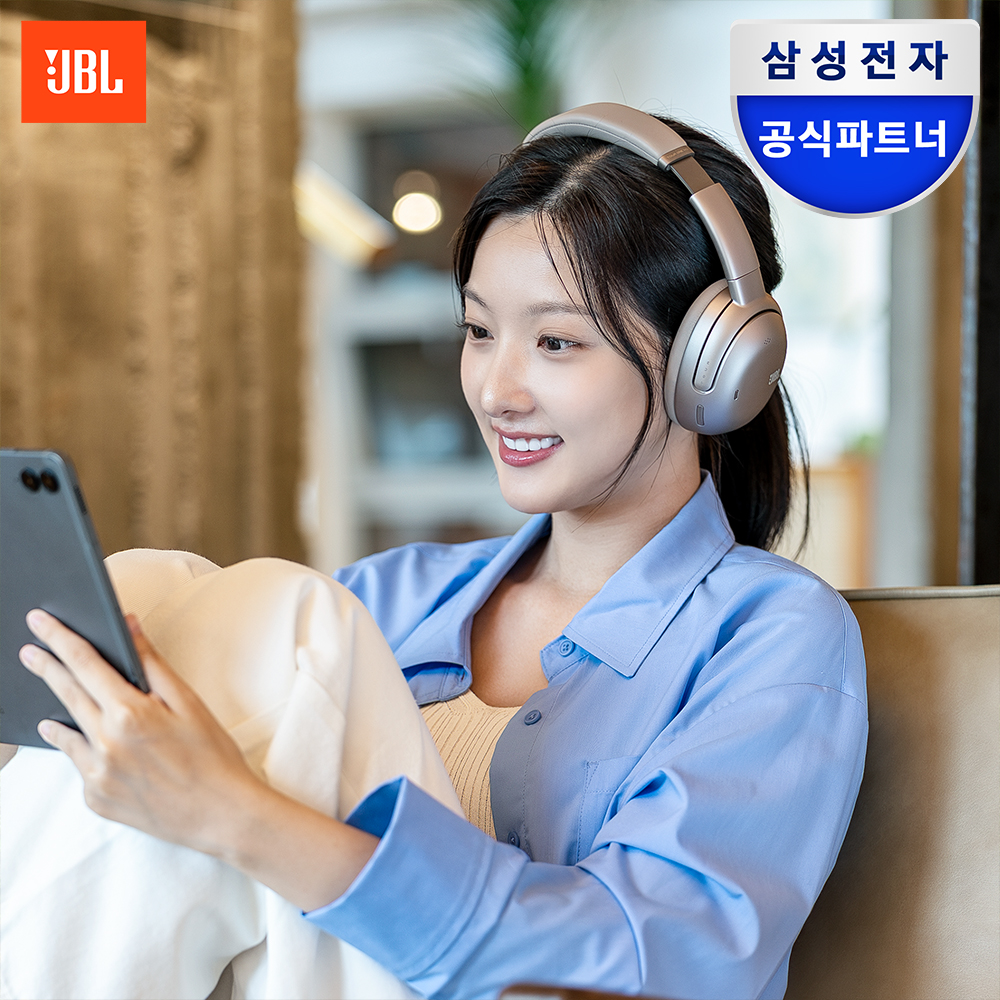 삼성공식파트너 JBL TOUR ONE M3 블루투스 헤드셋 무선 헤드폰 라떼