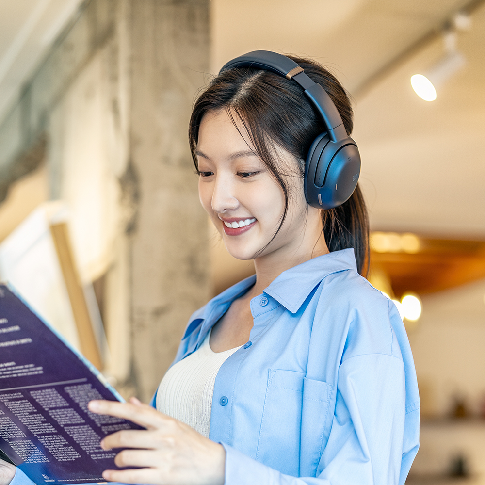 삼성공식파트너 JBL TOUR ONE M3 블루투스 헤드셋 무선 헤드폰 블루 이미지 3