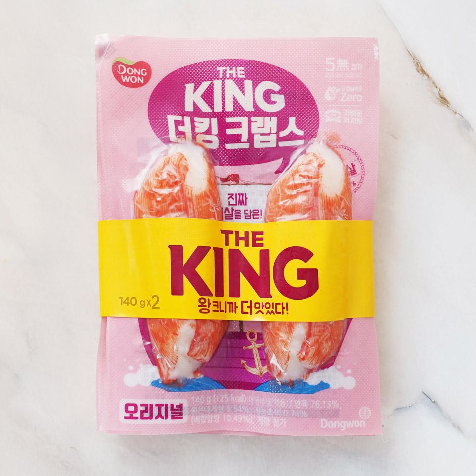 메가마트 동원 더킹오리지날 크랩스 맛살 140gx2 - 상품 이미지
