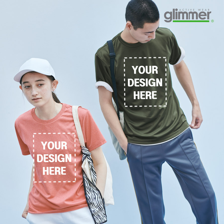 글리머 300-ACT 메쉬 무지 반팔티셔츠 단체티 반티 소량인쇄 1장도제작가능