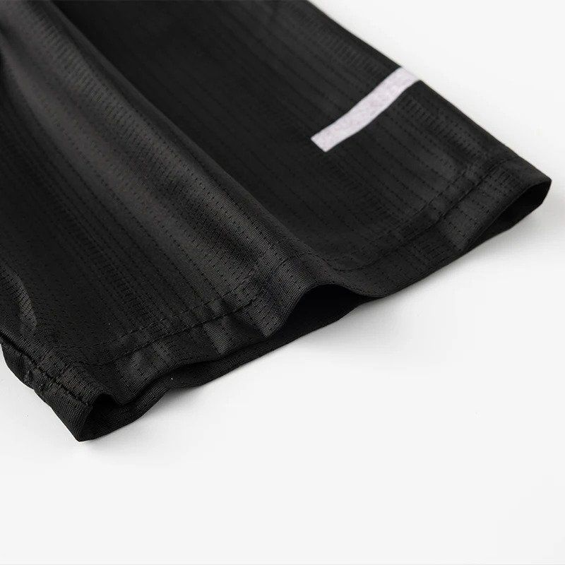 남성 여름 아이스 실크 러닝티 빠른건조 통기성 5XL까지 블랙 M(40-50kg) - 상세 이미지 2