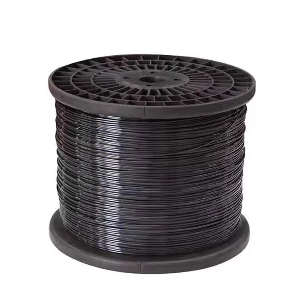 코팅 와이어 PVC 고정 스텐레스선 철선 철사 지주선 블랙 1.8mm - 상품 이미지