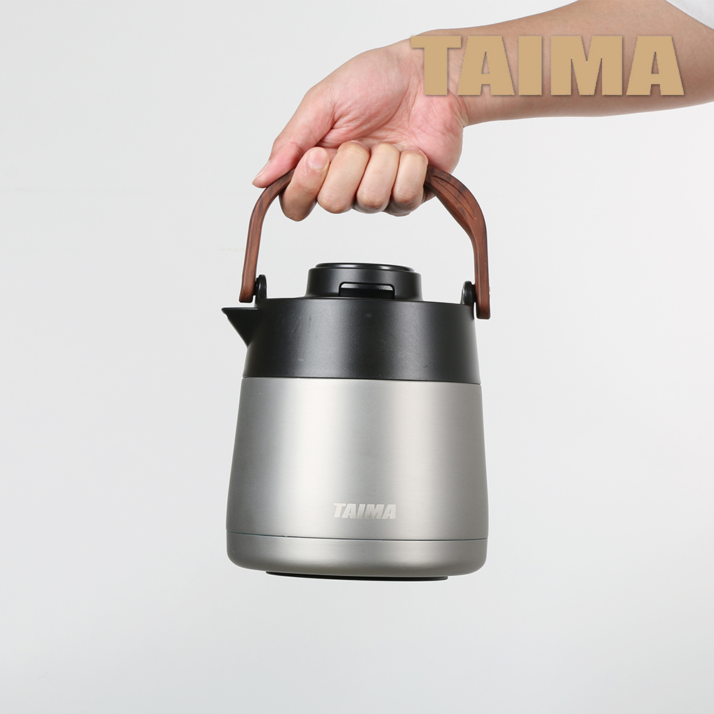 타이마 온도표시 316 스텐 보온 주전자 1000ml (차망 포함) - 상세 이미지 2