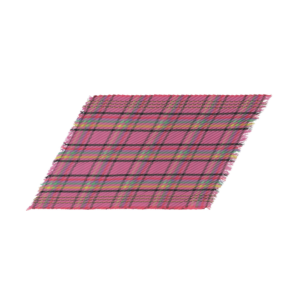이세이미야케 미 스카프 CHECK PLEATS STOLE MI54AD451 - 상세 이미지 2