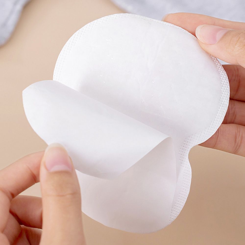겨땀패치 겨드랑이땀패드 땀억제 흡수 여름 땀자국 방지 면 코튼 커버 밴드 스티커 10매 - 상세 이미지 4