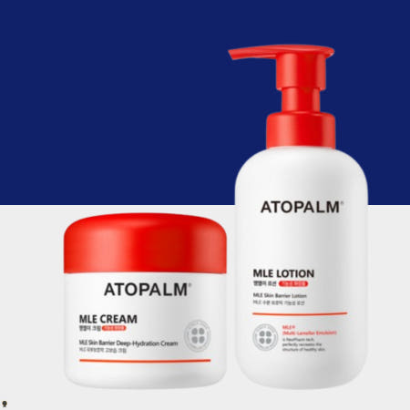 아토팜 MLE 유아 크림 160ml 아기 로션 300ml 2종 고보습 세트