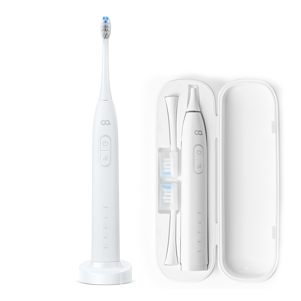 오아 스윙바스 전동칫솔 좌우 회전 음파 무선 스마트 미세모 진동칫솔