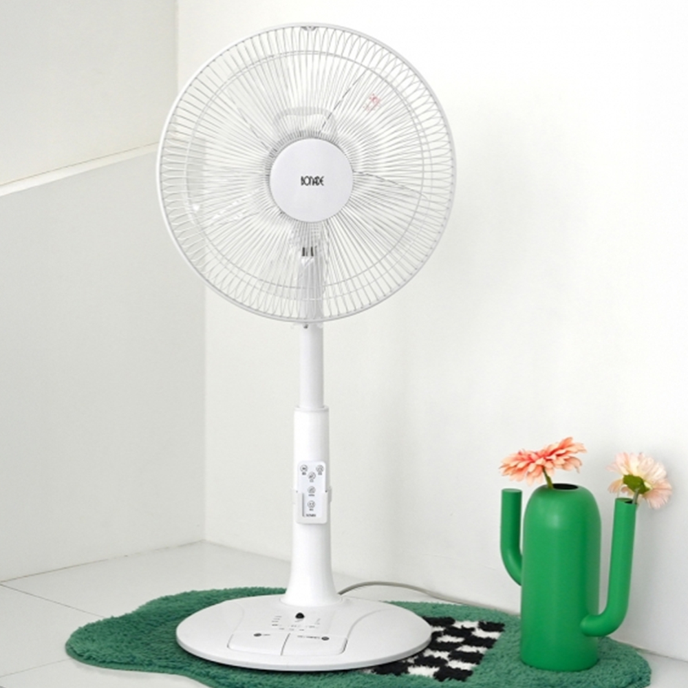 발터치 리모컨선풍기 거실 조용한 초미풍선풍기 14인치 5엽 - 상품 이미지