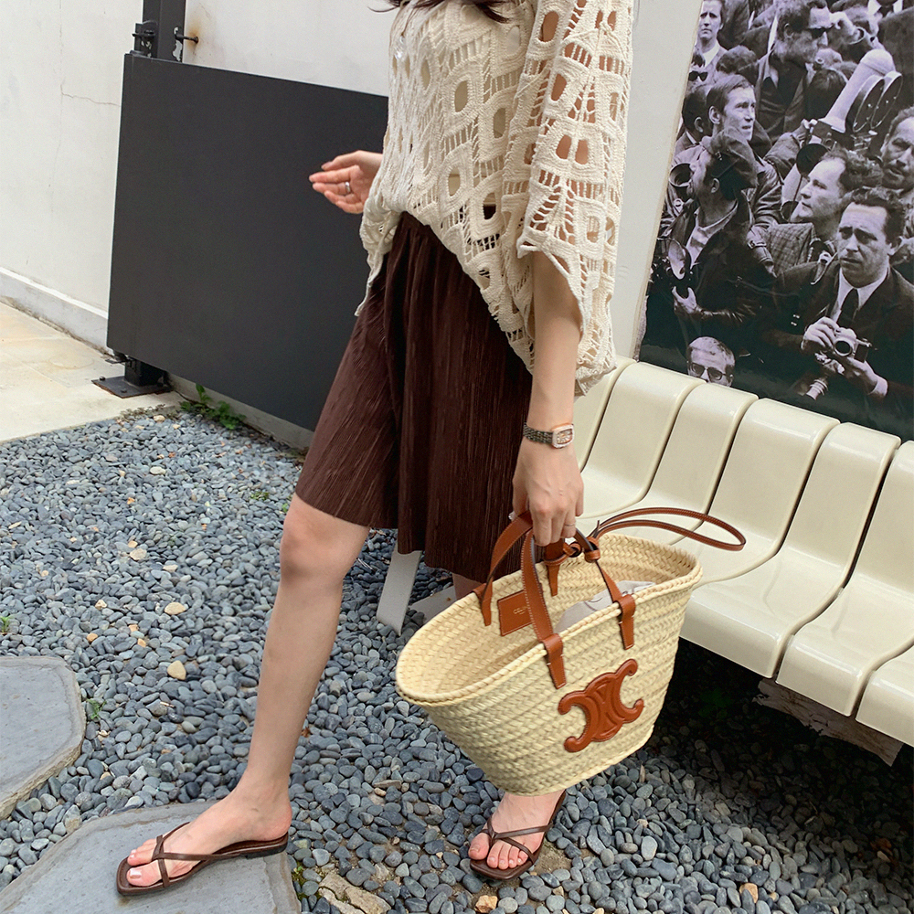 아벨 플리츠 하프 팬츠 - 상세 이미지 5