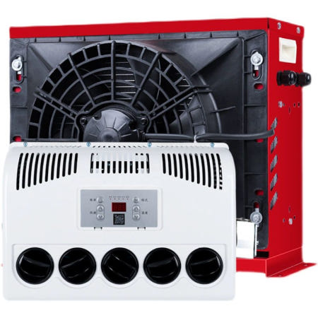 무시동에어컨 차박 캠핑카 12v 카라반 화물차 24v 차박용 차량 캠핑 차량용