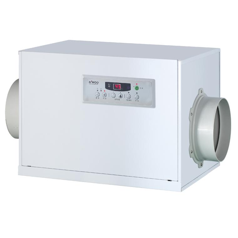 산업용 벽부착형 제습기 농수산물 창고 기계실 천장매립형제습기