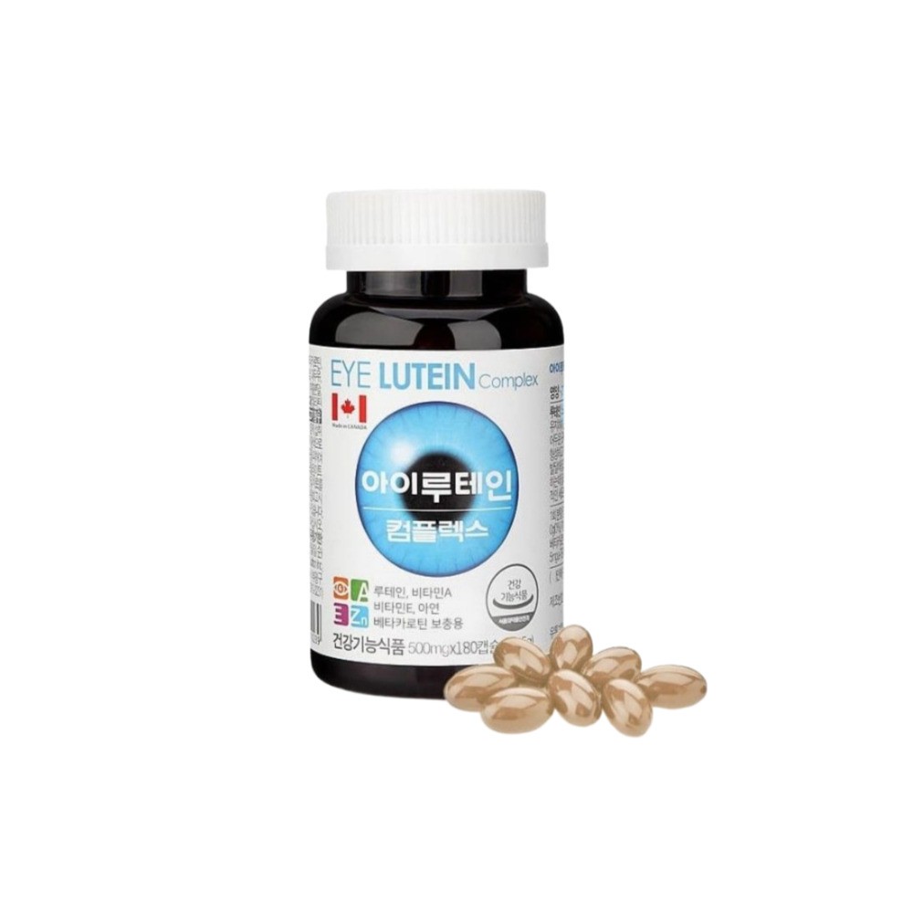 힐링팩토리 아이루테인 콤플렉스 아이눈 영양 보충 보라 빌베리 약500mg 180캡슐, 1개 이미지 7