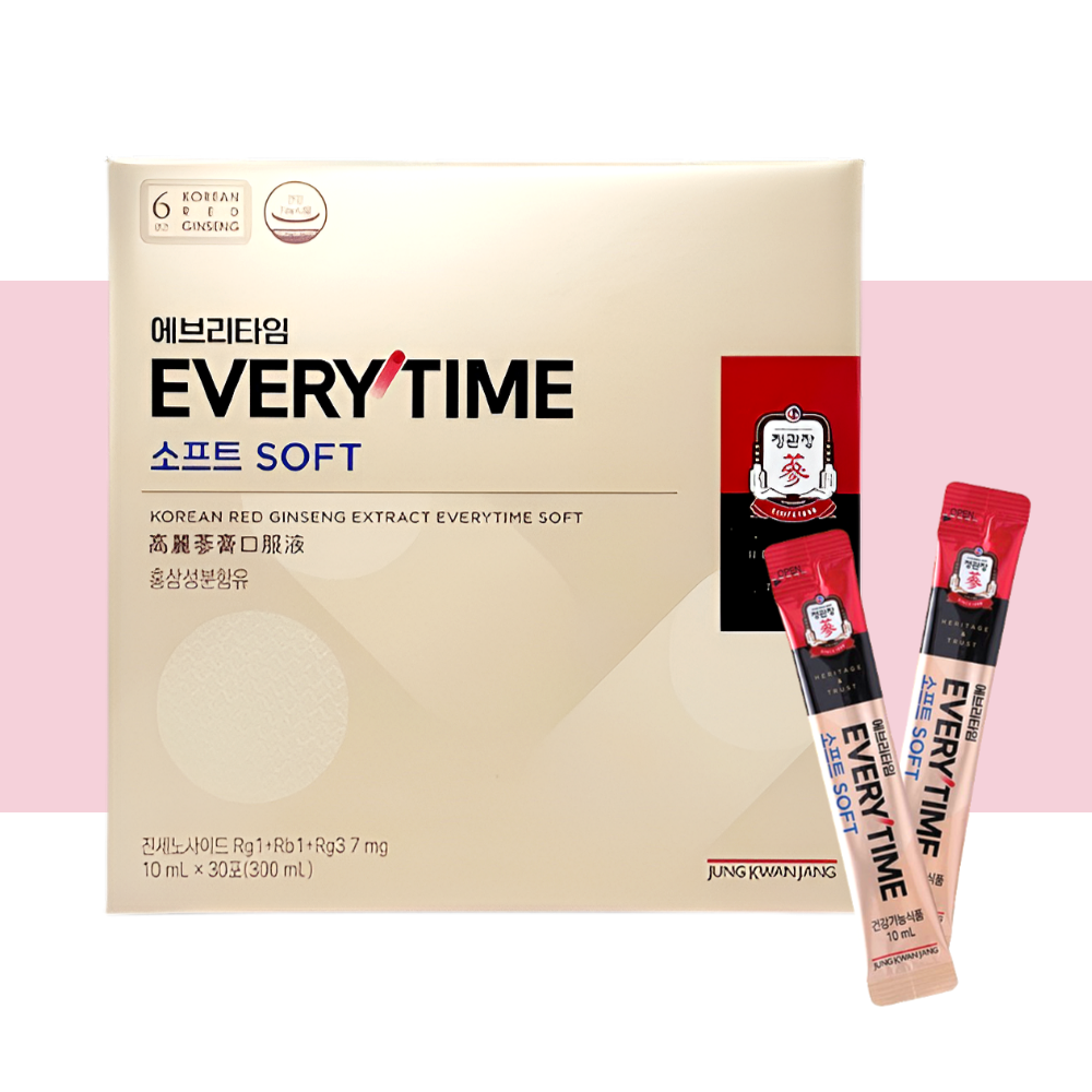 홍삼정 에브리타임 소프트 정관장 애브리타임 30포X1개