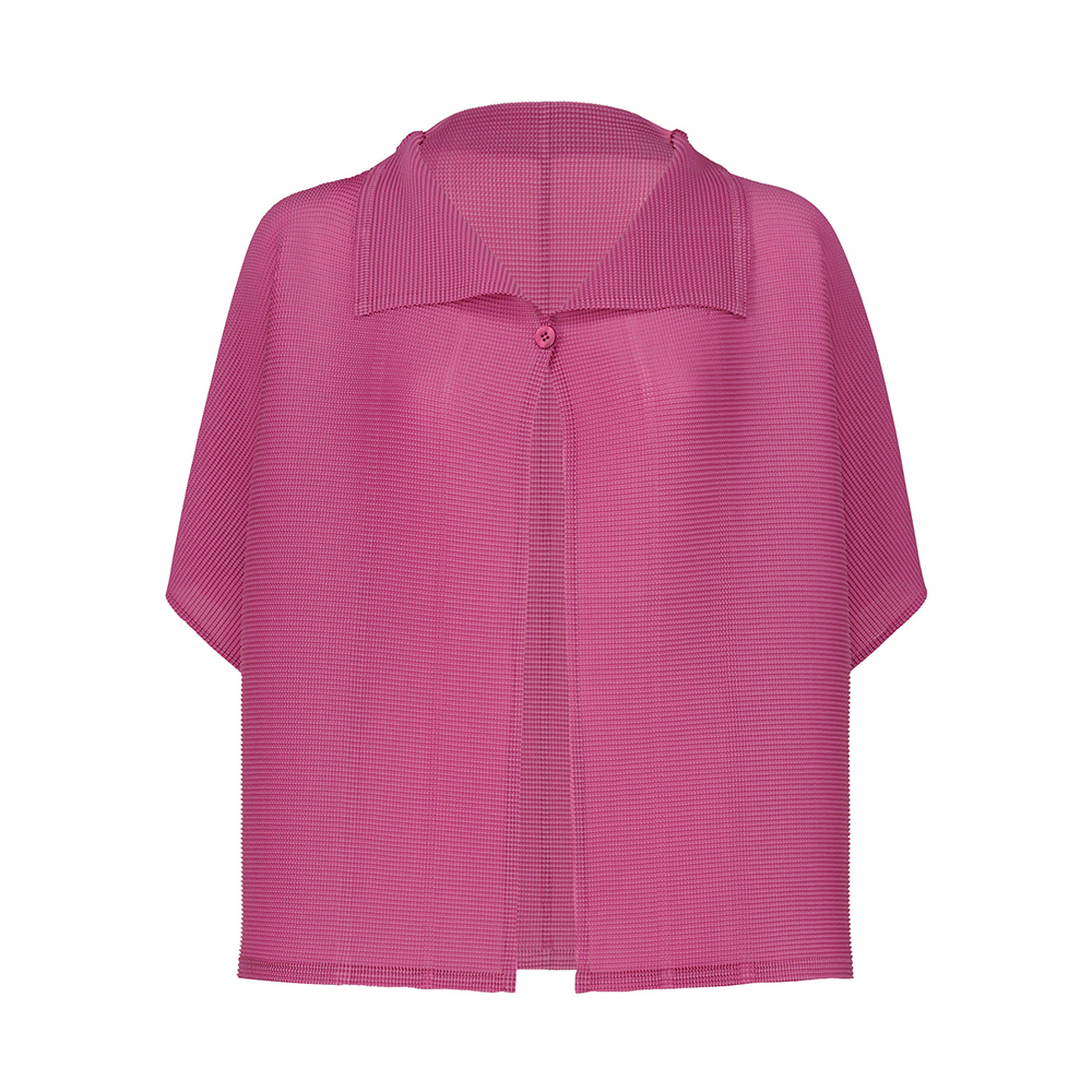 이세이미야케 미 가디건 SQUARE STRETCH PLEATS MI53FO374 - 상세 이미지 2