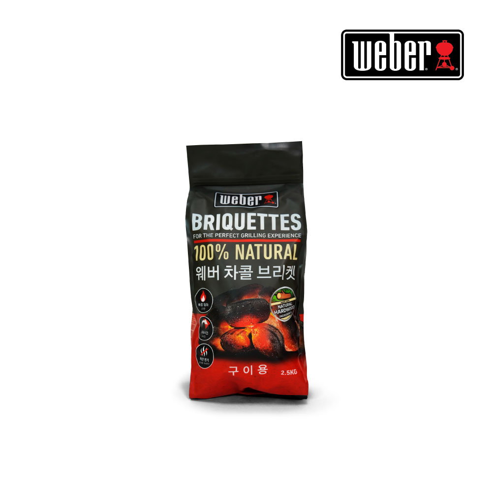 웨버 바베큐 숯 2.5kg 착화용품