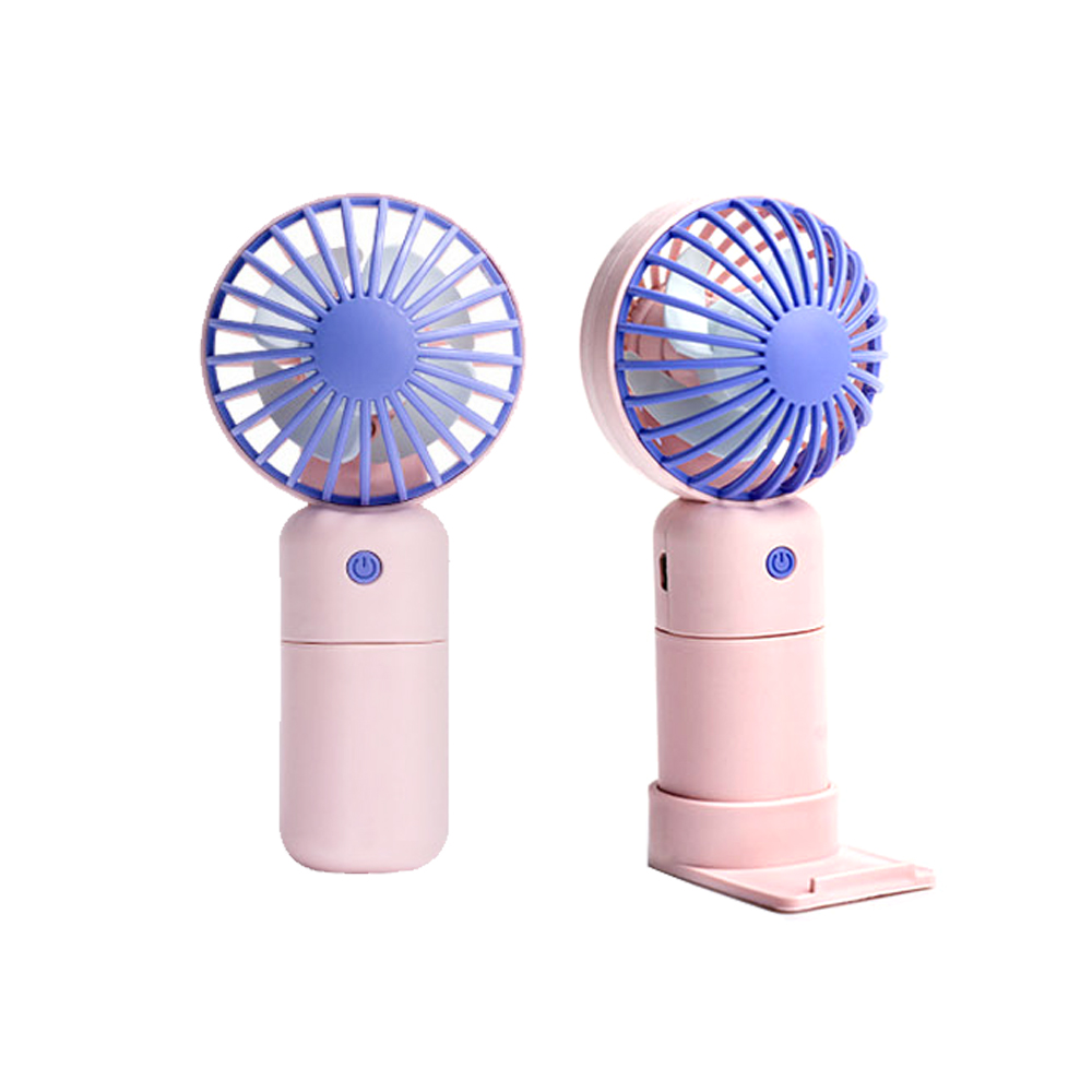 미니 휴대용 충전식 무선 USB 각인 인쇄 범피 손선풍기 - 상품 이미지