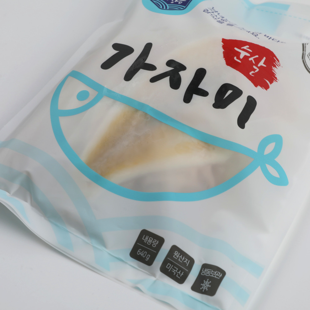 가자미 순살 가시제거 99.9% 무염 640g 어장금 이미지 8