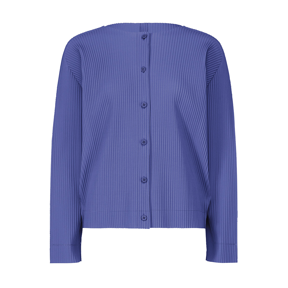 이세이미야케 미 가디건 FINE KNIT PLEATS COLOR 1 MI54KO393 - 상세 이미지 2