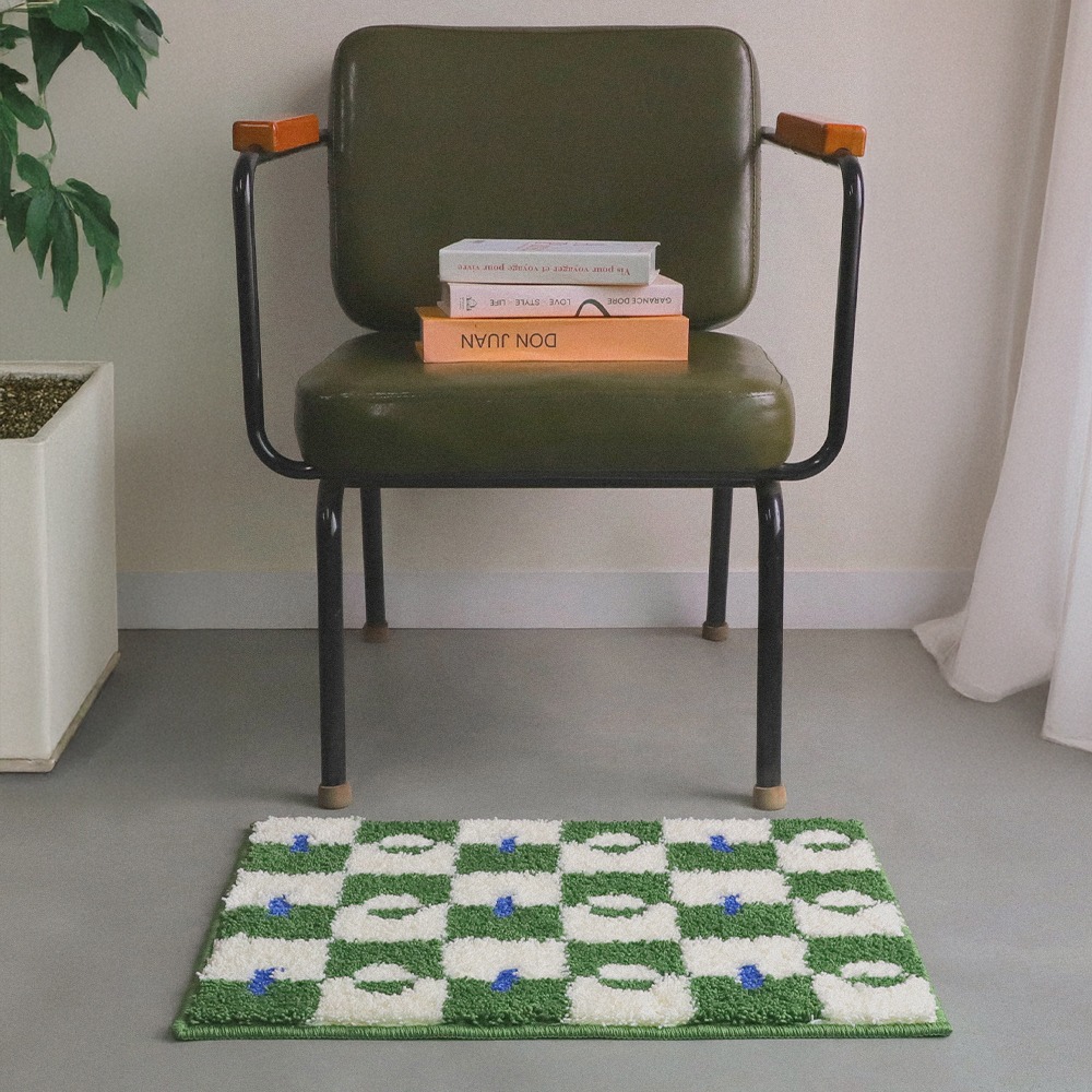 미끄럼방지 모던 포인트발매트 화장실앞 욕실러그 싱크대발매트 부엌 주방러그 주방발판 상세 이미지 6