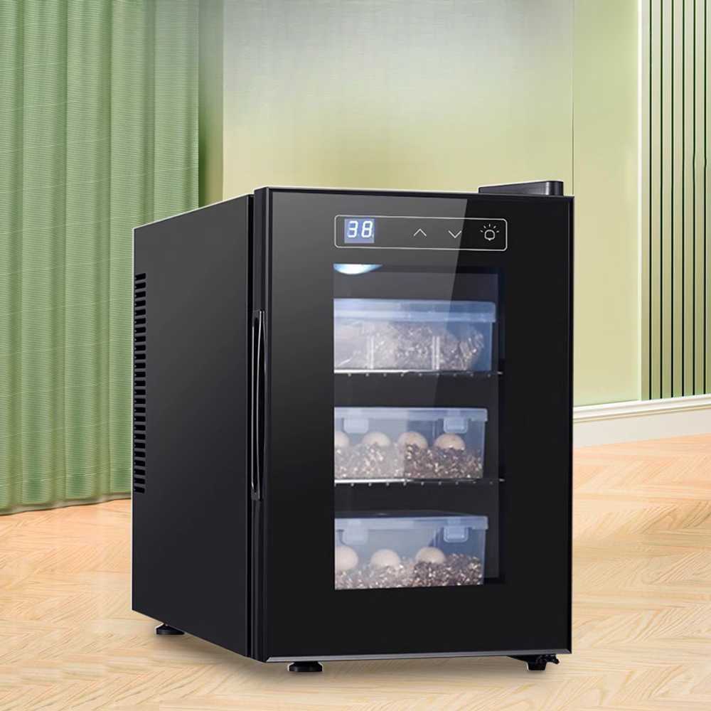 파충류 자동 부화기 뱀 도마뱀 거북이 스마트 관리 블랙-33L-220V - 상품 이미지