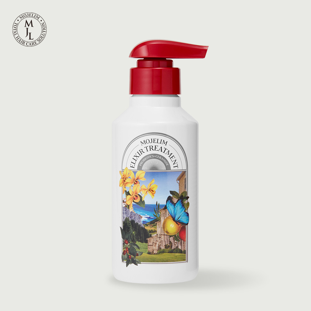 [도착보장] 모제림 엘릭서 트리트먼트 두피사용 모발영양 실리콘프리 머릿결개선 300ml, 1개 - 상품 이미지