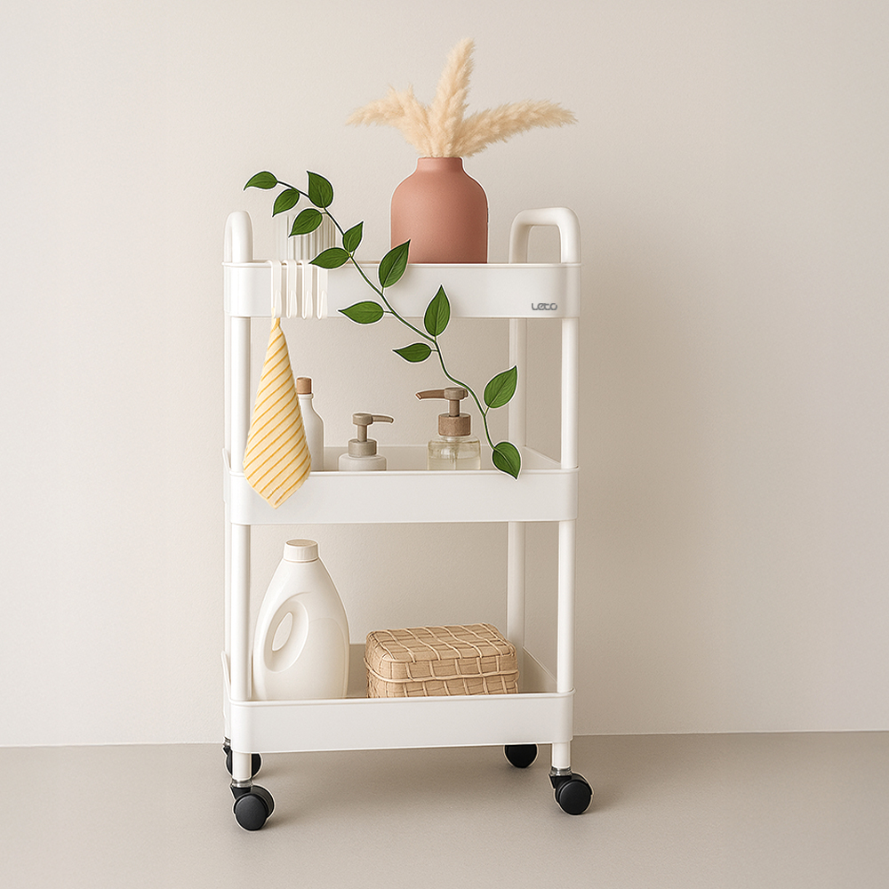 레토 트롤리 3단 이동식 웨건 LKF-T01