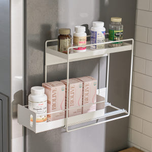 [공중부양 선반] 코드리빙 틈새 수납 세탁기 세탁실 무타공 슬림핏 자석 ... 실사용 후기 | 효과 있을까? - 상품 이미지 2