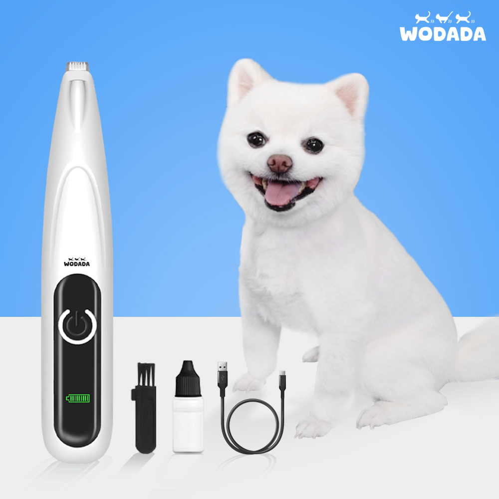 우다다 강아지 고양이 미니 클리퍼 애견 미용 발바닥 바리깡 이발기