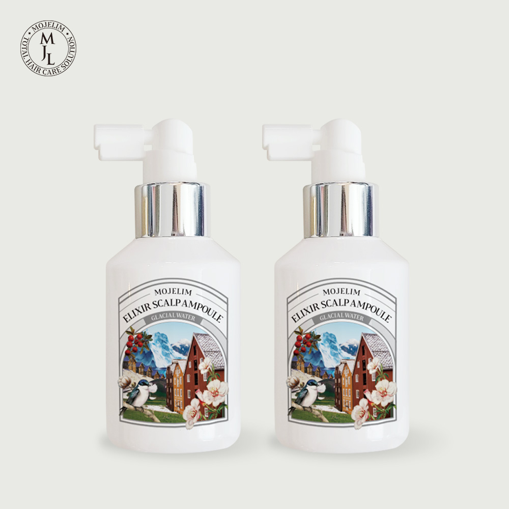 모제림 엘릭서 헤어 토닉 100ml 2개 두피 쿨링 스칼프 탈모 앰플 토너