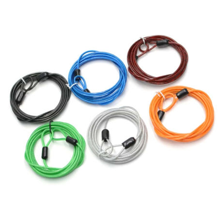 [삼삼오품] 여행가방도난방지와이어 도난방지용 와이어 케이블