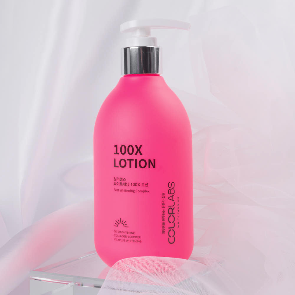 (마스크팩 세트 증.정) 컬러랩스 화이트태닝 100X 로션 300ml - 상세 이미지 2
