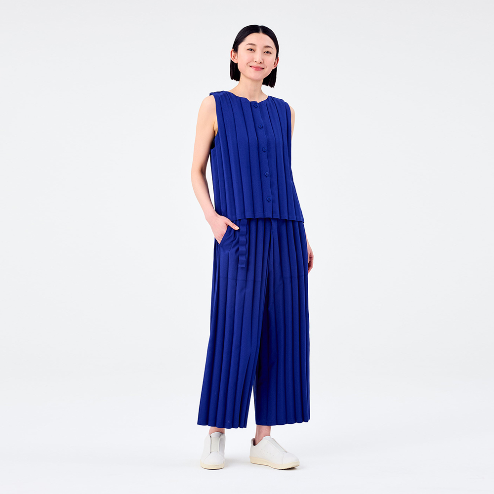 이세이미야케 미 바지 RIPPLE PLEATS MI53FF413 - 상세 이미지 5