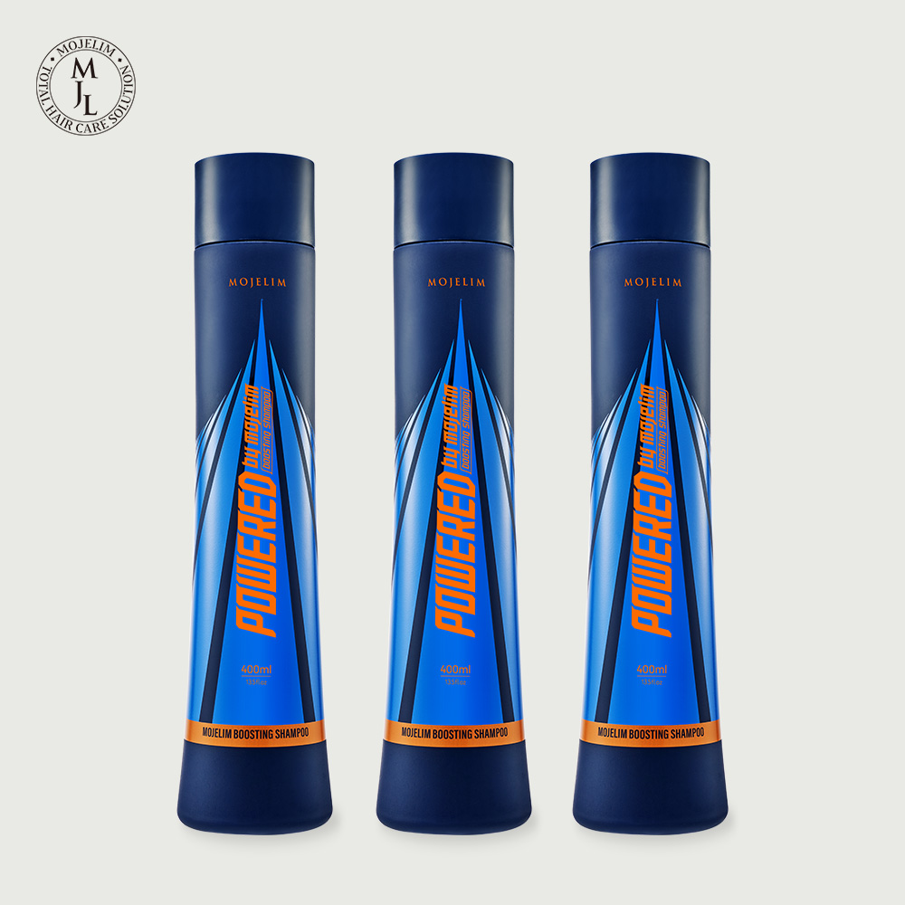 파워드 바이 모제림 샴푸 400ml 3개 손상케어 저자극 두피샴푸 - 메인 이미지