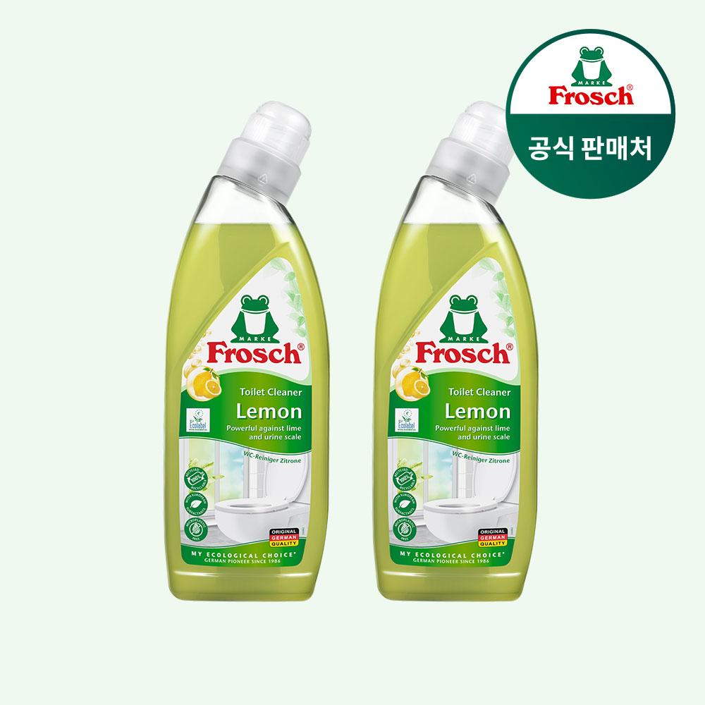 프로쉬 레몬 변기클리너 750ml, 2개 - 상품 이미지
