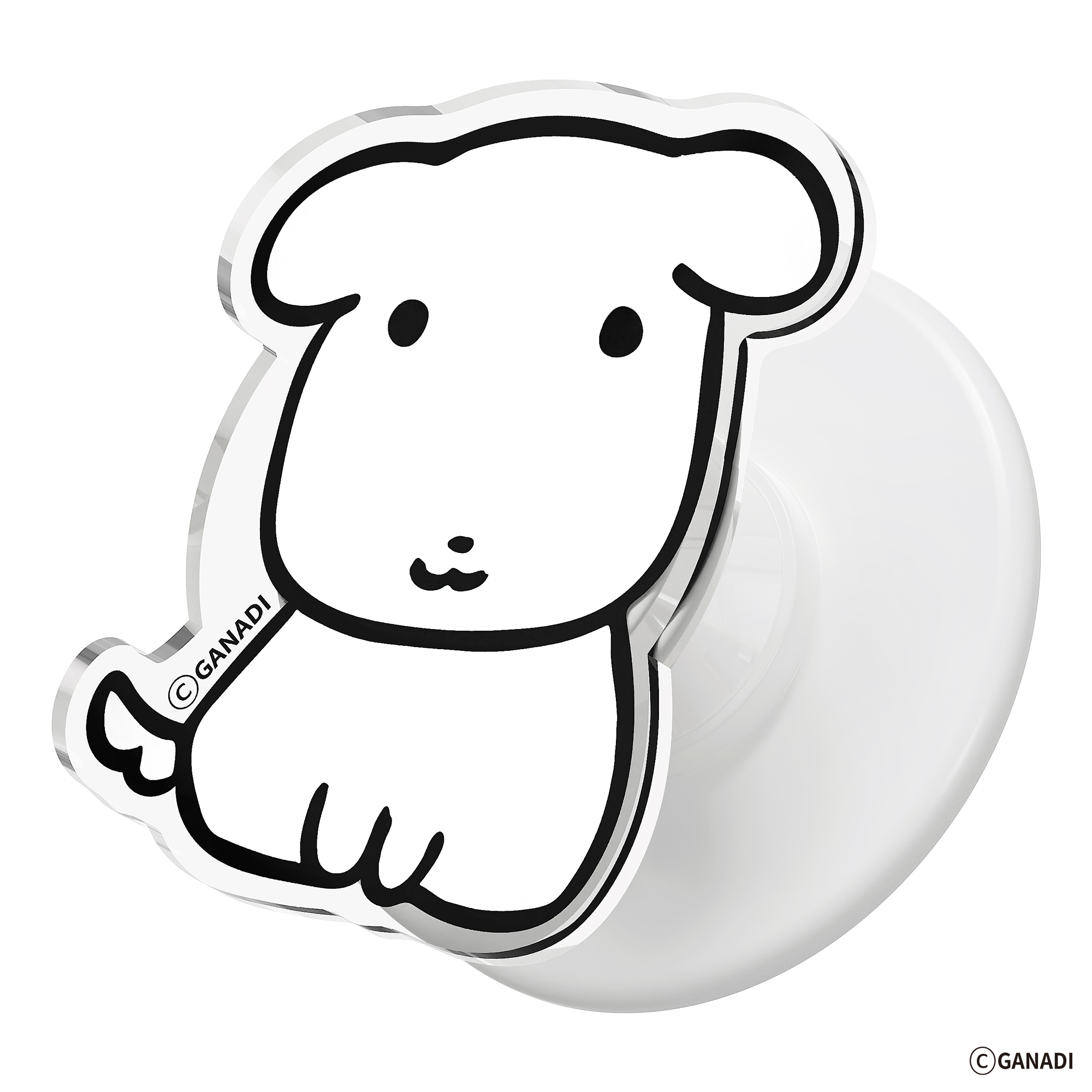 가나디 디자인 맥세이프 2배자력 아크릴 스마트톡 갸우뚱