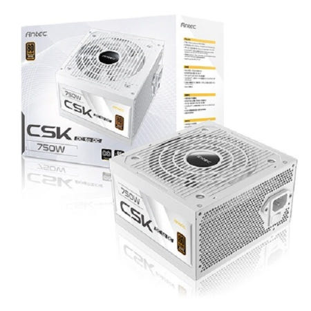 Antec CSK 750W DC 80PLUS브론즈 PCIE5.1 화이트 ATX 파워