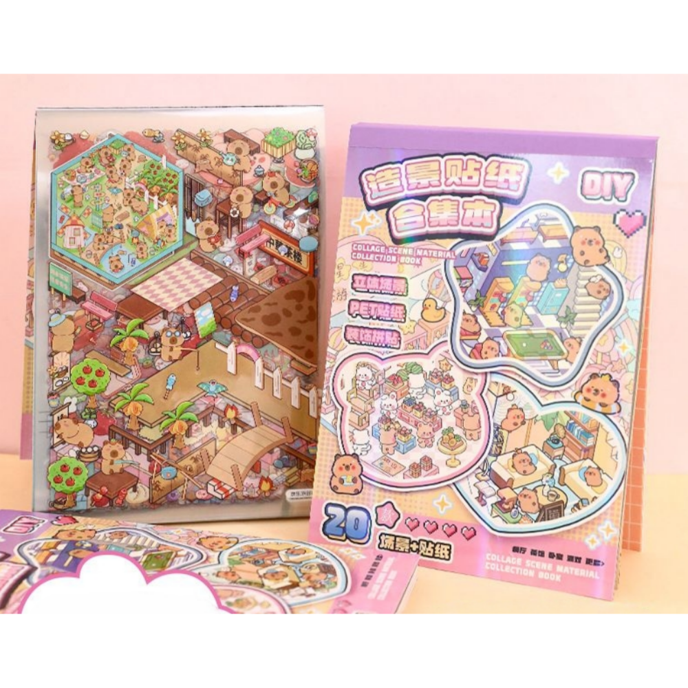 3d 방꾸미기 스티커북 20종 오락실 이미지 2