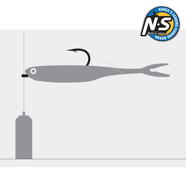 NS 바이터 훅 웜 키퍼 배스 광어 우럭 바늘 헤비커버 루어 이탈방지 - 상세 이미지 4