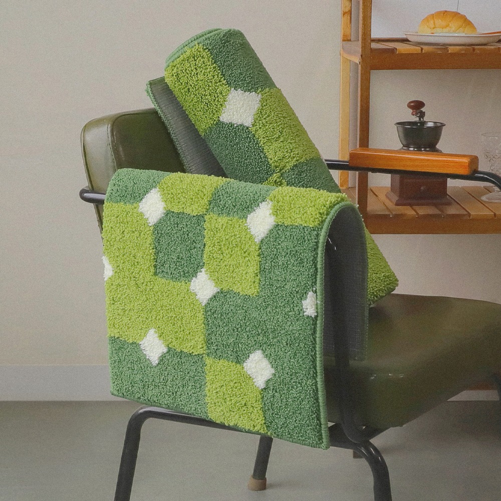 미끄럼방지 모던 포인트발매트 화장실앞 욕실러그 싱크대발매트 부엌 주방러그 주방발판 상세 이미지 5